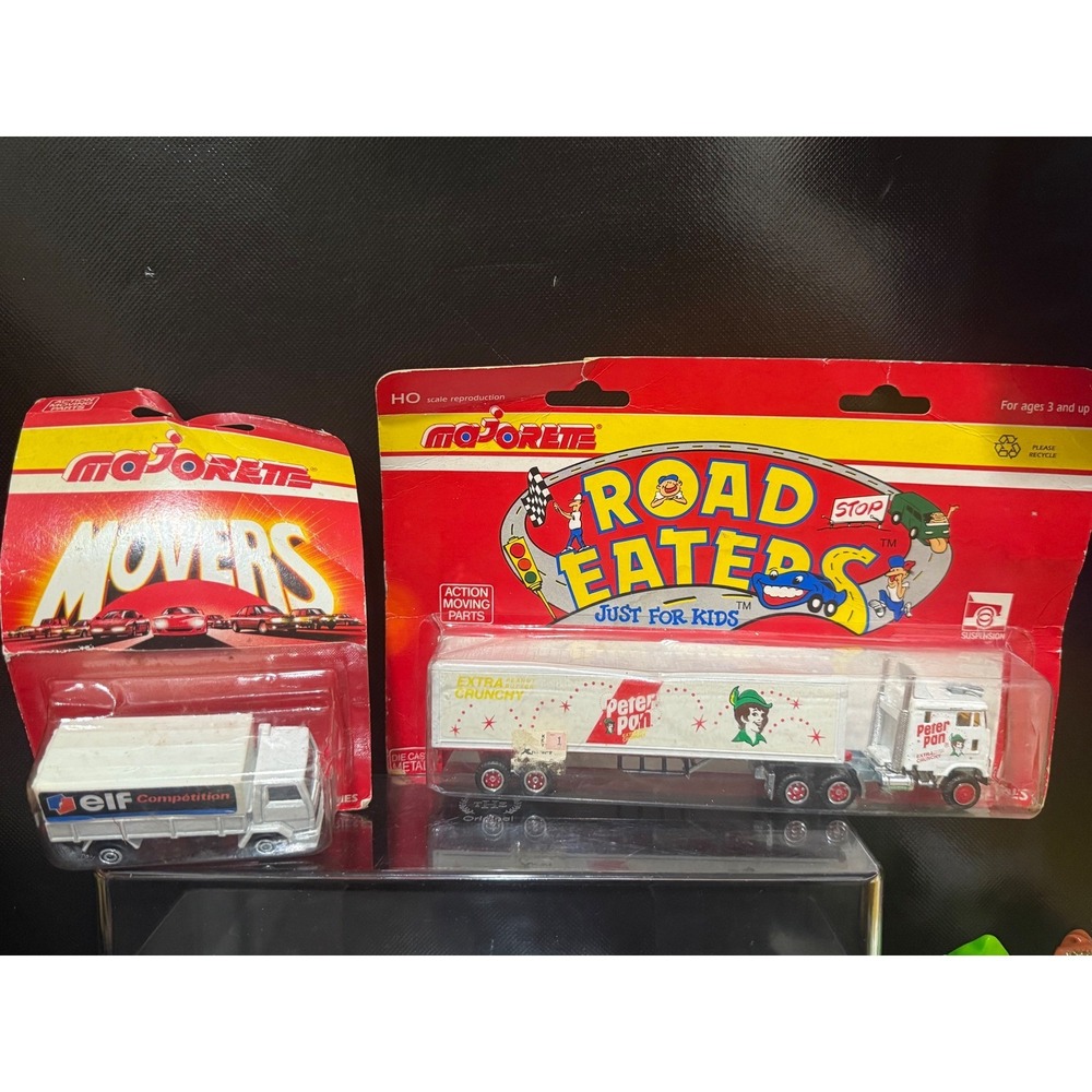Majorette Road Eaters Peter Pan Truck Toy HO Scale Diecast
